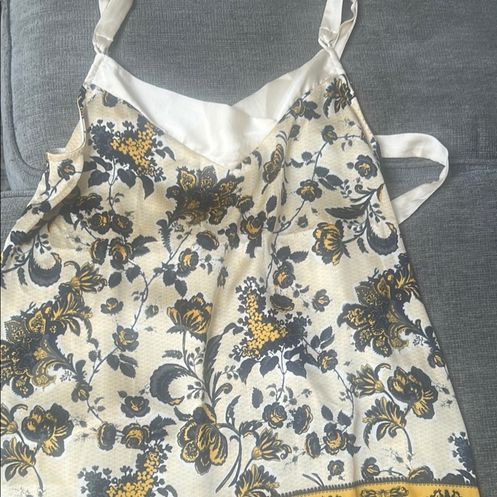 Free people Floral Satin Camisole Top